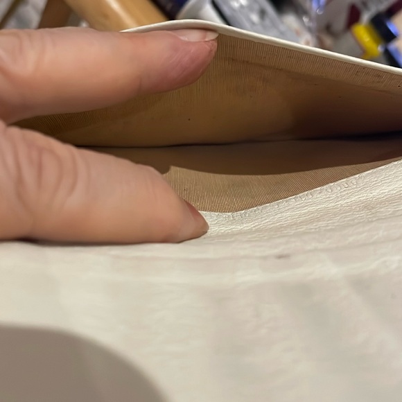 Dior Trotter Style Canvas And Cream Leather Wallet - Picture 12 of 13